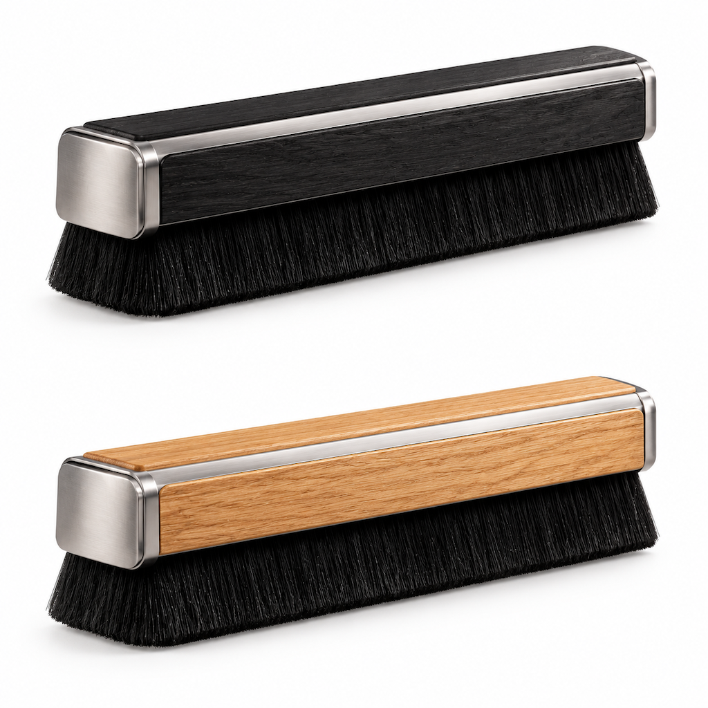 Wood-Handle Vinyl Record Dusting Brush — view 4