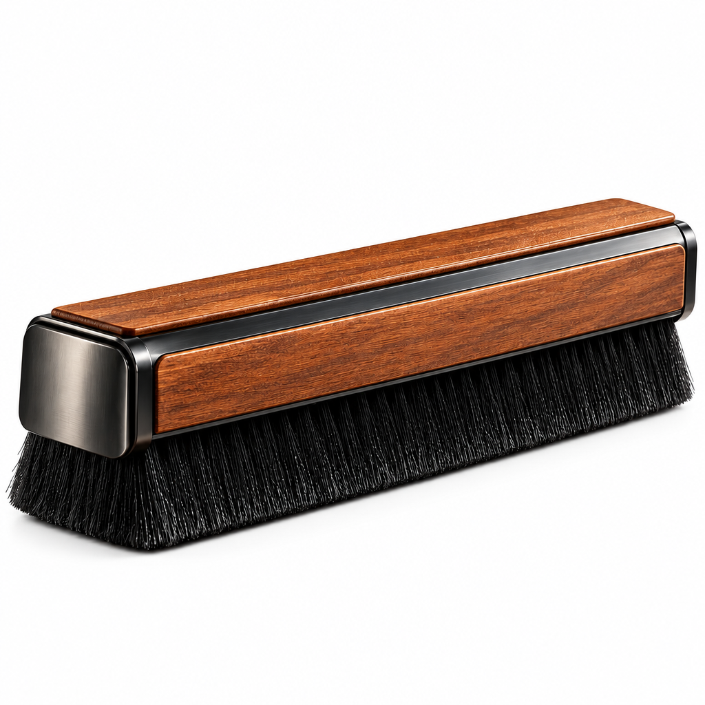 Wood-Handle Vinyl Record Dusting Brush — view 5