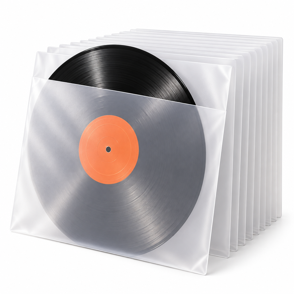 Frosted Vinyl Record Protective Inner Sleeves — view 5